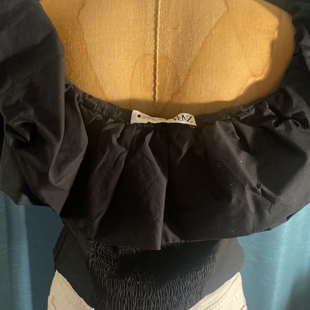 Zara black top medium - Picture 8 of 11